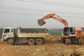 Công ty CP Khoáng sản Xây dựng Dầu khí Nghệ An khởi công Dự án xây dựng Nhà máy sản xuất bột đá trắng siêu mịn KCN Nam Cấm