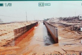 Tổng Công ty Khoáng sản Xây dựng Dầu khí Nghệ An khởi công hạng mục kênh thoát lũ thuộc dự án xây dựng nhà máy luyện gang thép Formosa, Vũng Áng – Hà Tĩnh.