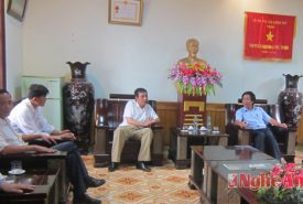 Ký kết tài trợ xây dựng cổng chào điện tử huyện Quỳnh Lưu