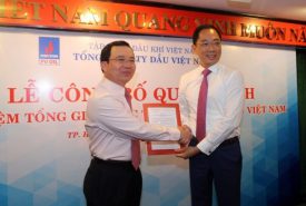 Tập đoàn Dầu khí Việt Nam hoán đổi Tổng giám đốc PV Oil với PVFCCo